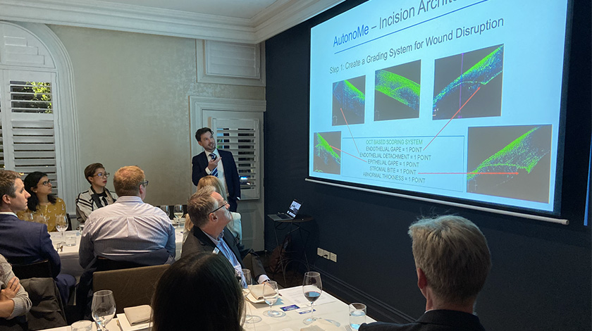 optometrist education dinner