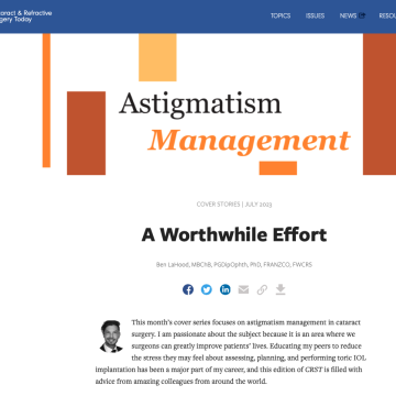 Astigmatism Management