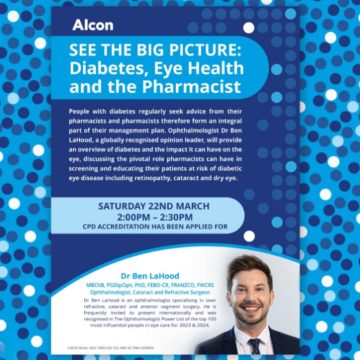 See The Big Picture: Diabetes, Eye Health and The Pharmacist
