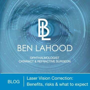 Laser eye surgery benefits